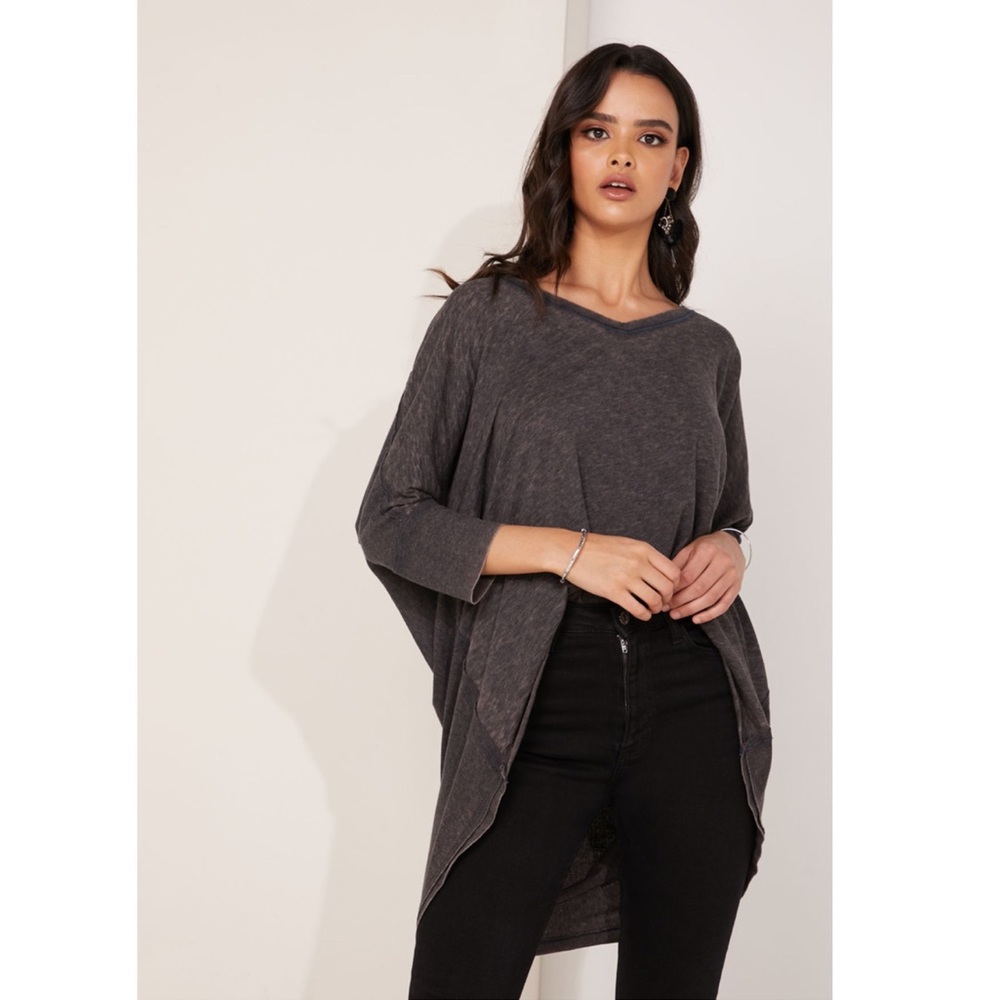 NWT Free People We The Free Catch Waves Tee
